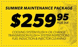 meineke oil change special.